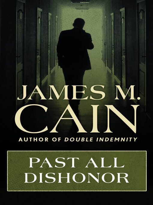 Cover image for Past All Dishonor